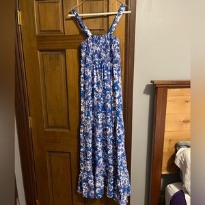 Pink Lily floral maxi dress